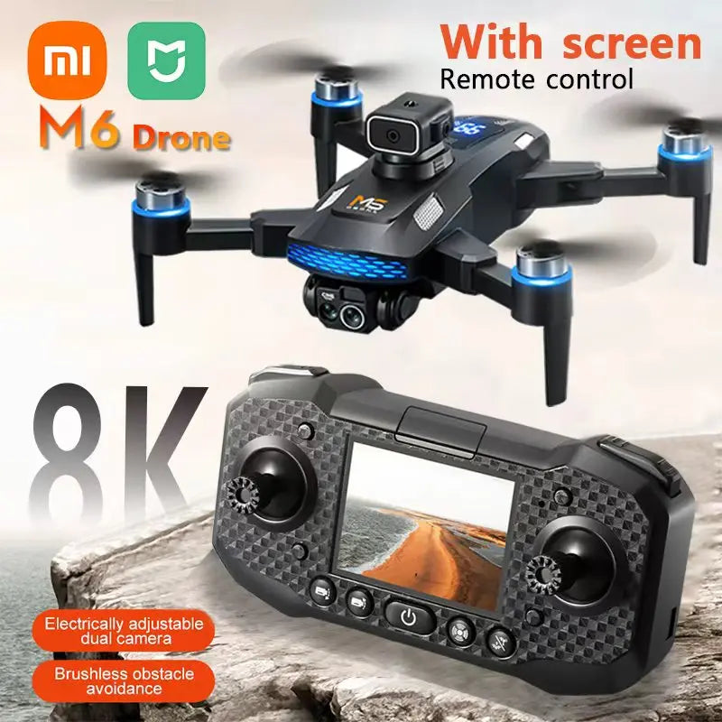 Xiaomi Mjia M6 Drone 8K/4K Professional | 5G WiFi FPV Screen Remote UAV